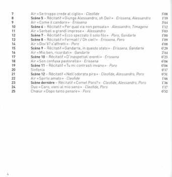3CD Georg Friedrich Händel: Poro, Re Delle Indie