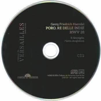 3CD Georg Friedrich Händel: Poro, Re Delle Indie
