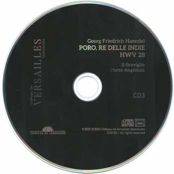 3CD Georg Friedrich Händel: Poro, Re Delle Indie