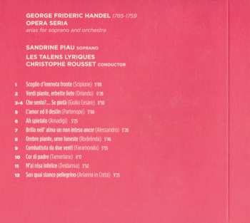 CD Georg Friedrich Händel: Opera Seria