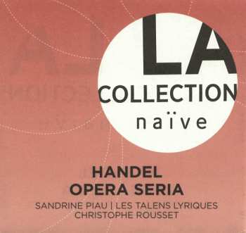 CD Georg Friedrich Händel: Opera Seria
