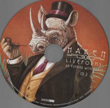 3CD/Blu-ray Haken: Liveforms: An Evening With Haken LTD