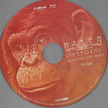 3CD/Blu-ray Haken: Liveforms: An Evening With Haken LTD