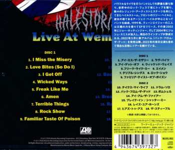 2CD Halestorm: Live At Wembley = ライヴ・アット・ウェンブリー