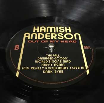 LP Hamish Anderson: Out Of My Head