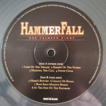 3LP/Box Set HammerFall: One Crimson Night DLX | CLR