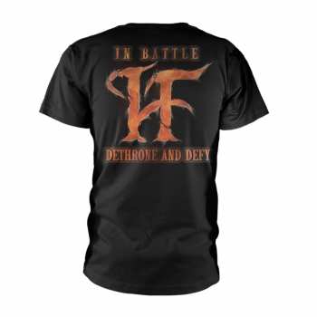 Merch HammerFall: Tričko Dethrone And Defy S
