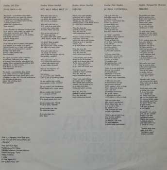 LP Hana Hegerová: Lásko Prokletá (Hana Hegerová Zpívá Texty Pavla Kopty)