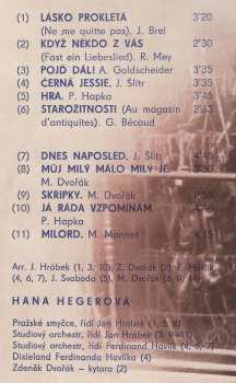 LP Hana Hegerová: Lásko Prokletá (Hana Hegerová Zpívá Texty Pavla Kopty)