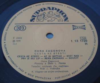 LP Hana Zagorová: Cesta Ke Štěstí