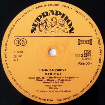 LP Hana Zagorová: Střípky
