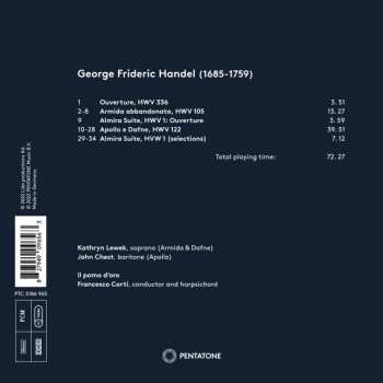 CD Georg Friedrich Händel: Apollo E Dafne & Arminda Abbandonata