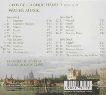 CD Georg Friedrich Händel: Water Music