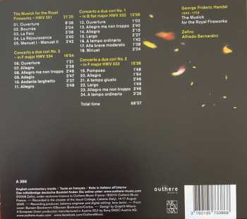 CD Georg Friedrich Händel: The Music for the Royal Fireworks