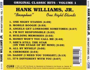 CD Hank Williams Jr.: One Night Stands