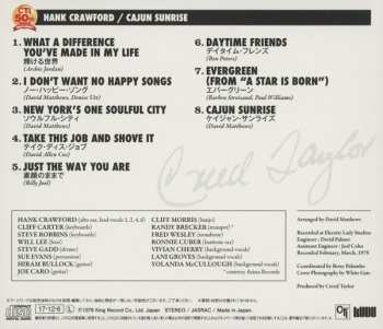 CD Hank Crawford: Cajun Sunrise