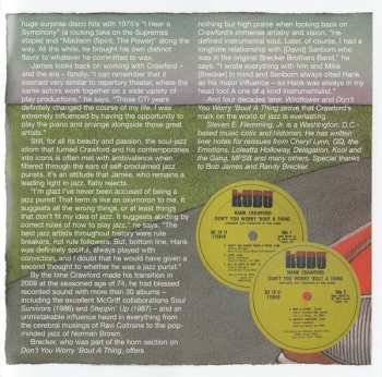 CD Hank Crawford: Wildflower & Don't You Worry 'Bout A Thing