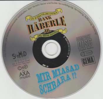 CD Hank Häberle Jr.: Mir Miasad Schbara !?