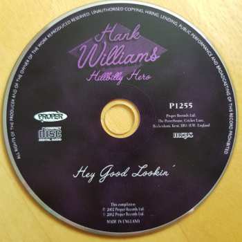 4CD Hank Williams: Hillbilly Hero