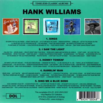 5CD/Box Set Hank Williams: Timeless Classic Albums