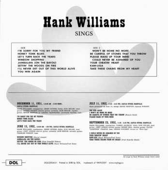 5CD/Box Set Hank Williams: Timeless Classic Albums