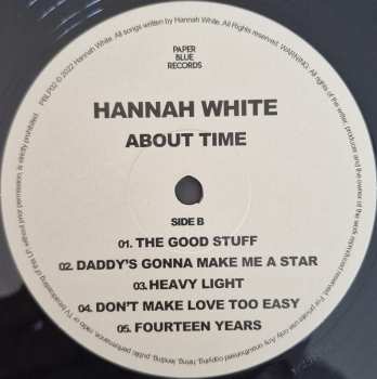 LP Hannah White: About Time