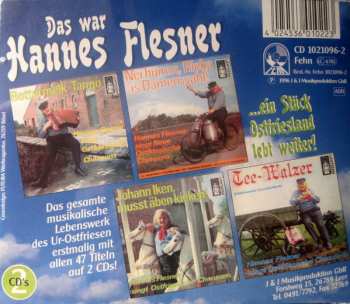 2CD Hannes Flesner: Das War Hannes Flesner ... Das Musikalische Lebenswerk