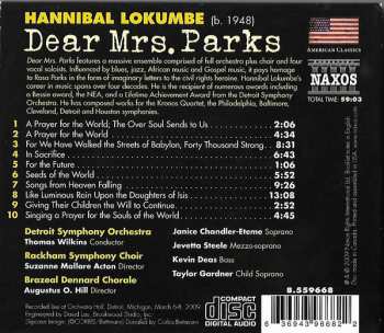 CD Detroit Symphony Orchestra: Dear Mrs. Parks
