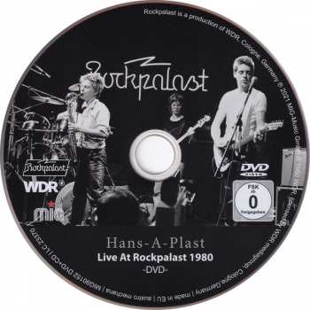 CD/DVD Hans-A-Plast: Live At Rockpalast 1980 (Dedicated To Jens Meyer † 2021)