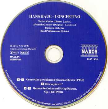CD Alexander Zemtsov: Concertino