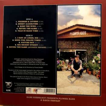 LP Hans Nieswandt: Flower Hans – A Collection Of Songs From The Hippie Era In A Disco Style