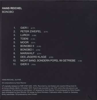 CD Hans Reichel: Bonobo