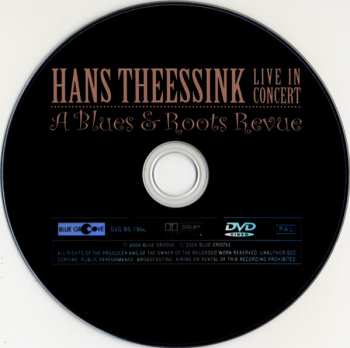 DVD Hans Theessink: Live In Concert - A Blues & Roots Revue
