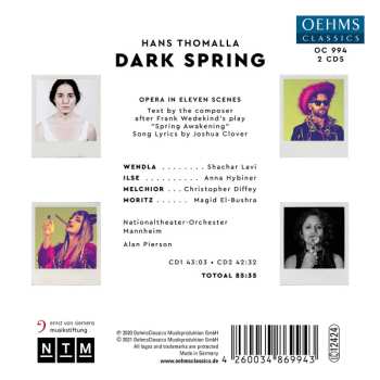 2CD/Box Set Hans Thomalla: Dark Spring