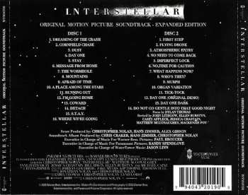 2CD Hans Zimmer: Interstellar (Original Motion Picture Soundtrack)