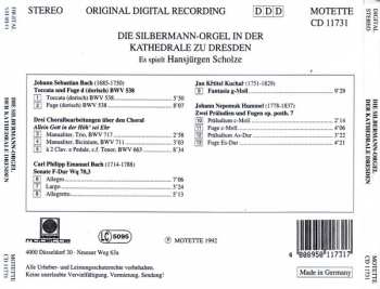 CD Hansjürgen Scholze: Die Silbermann-Orgel in der Kathedrale zu Dresden