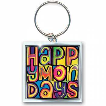 Merch Happy Mondays: Kľúčenka Dayglo Logo Happy Mondays 