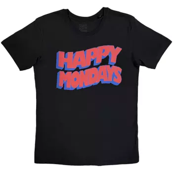 Tričko Wavy Logo Happy Mondays