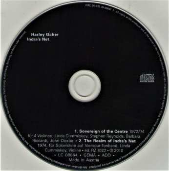 CD Harley Gaber: Indra's Net