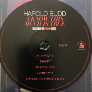 2LP Harold Budd: I Know This Much Is True (Music From The HBO Series) LTD | CLR