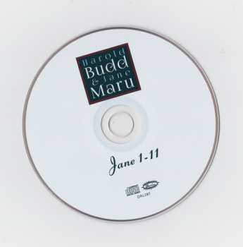 CD/DVD Harold Budd: Jane 1-11
