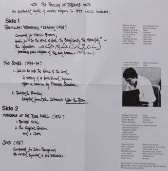 CD Harold Budd: The Pavilion Of Dreams