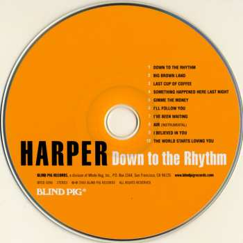 CD Harper: Down To The Rhythm