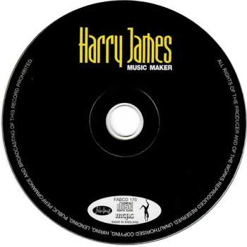 CD Harry James: Music Maker