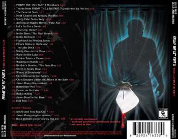 CD Harry Manfredini: Friday The 13th: Part 3 (The Ultimate Cut) (Music From The Motion Picture)