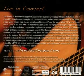 CD/DVD Hartmann: Handmade - Live In Concert