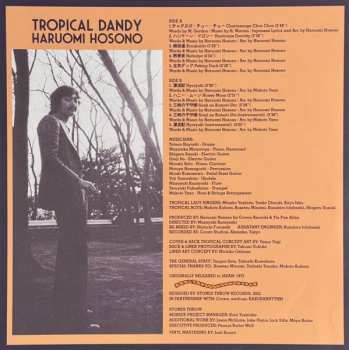 LP Haruomi Hosono: Tropical Dandy = トロピカル・ダンディー
