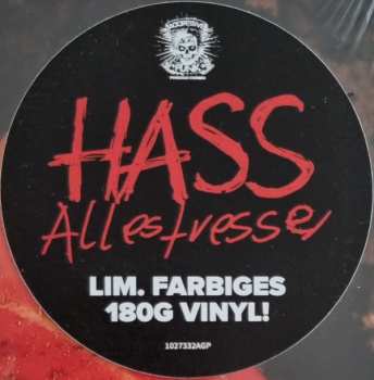 LP Hass: Allesfresser CLR | LTD
