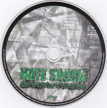 2CD Hate Squad: You Are Not My Fuckin' God (Best Of 20 Years Of Raging Hate)