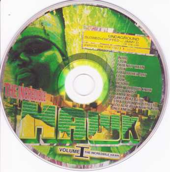 CD H.A.W.K.: The Incredible Hawk Undaground Volume 1 